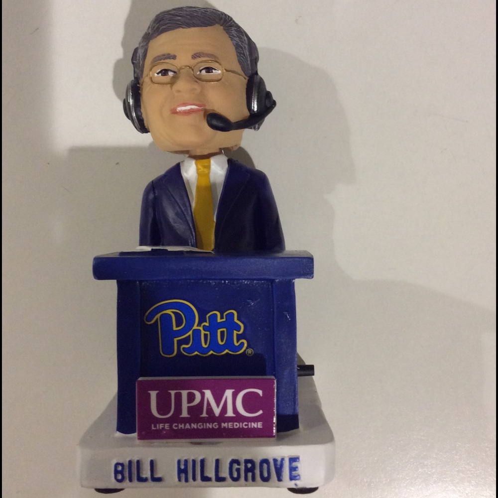 Bill Hillgrove Pittsburgh Panthers bobble head